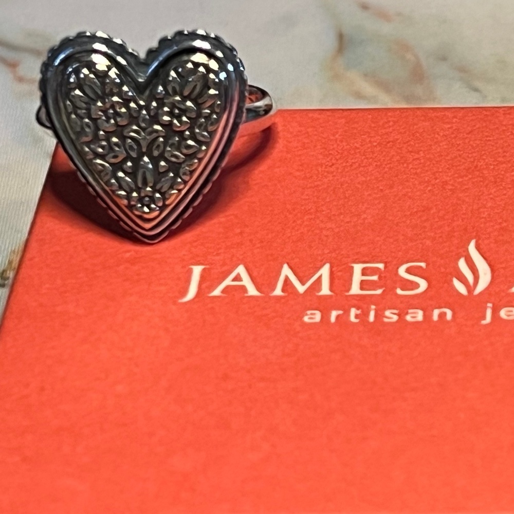 James Avery Heirloom Heart Ring - Retired & HTF